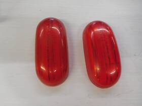 0116-186 Arctic Cat Nos 70-71 Puma Ext Special Lynx Tail Light Lenses Vintage Snowmobile