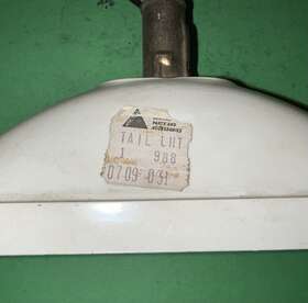 0709-031 Arctic Cat Oem Taillight Housing New