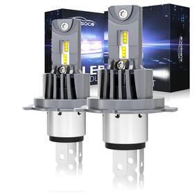 Hir2 Auimsoco 687825255497 H4 Hb2 9003 Led Headlight Kit Hi Lo Beam Bulb For Arctic Cat