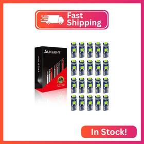 Auxlight Auxled-t5-3smd-20ib 20 Piece T5 Led Bulbs Dashboard Lights 3030 Chipsets 74 37 27 17 2721 R
