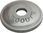 Awa-3700-b Woodys Round Digger Snowmobile Support Plates Aluminum Woody