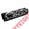 Bpr-camo Rsi Snowmobile Handlebar Pad Bar Round Camo Black Gray White New