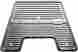 C1341-c Covingtons Dimpled Firewall Plate Chrome
