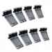 Cbr-13343 Caliber Flex Trailer Profile 8-piece V-front Snowmobile High Glides