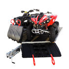 Cbr-13404 Loading " Salt Shield 30 Caliber Ramp Trailer Fold-up Snowmobile