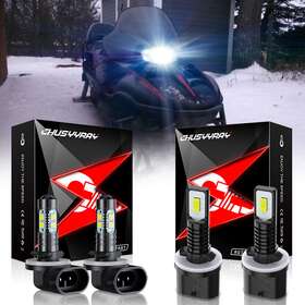 3013-881 Chusyyray 3570-880 880 881 Bright Led Headlight For Cat Zr 440 500 600 700 800 900 Snowmobile Bulbs