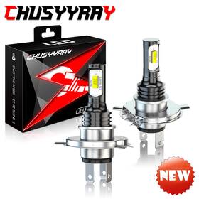 Chusyyray 428385116909 2x Snowmobile Led Headlight Kit For Polaris Rmk 500 600 700 800 900 6000k White