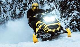 Chusyyray 571831622407 2 H4 Led Bulbs For Ski-doo Mxz 1200 4-tec Tnt 09-18 Snowmobile Headlights 6000k