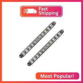 Dream Lighting Stbus-1c 12volt 15 Inch Led Clear Combo Side Marker And Dock Lights For Rv