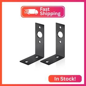 Dunzy Mx-dunzy-1906 2 Pcs Galvanized Trailer Light Brackets Mounting L Shape Tail Bracke