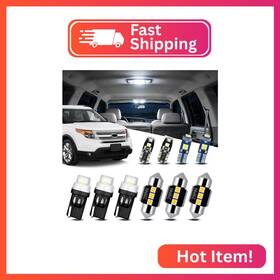 Ledxdftex12 Easy Eagle 11pcs Car Interior Lights Super Bright Bulbs For 2011 2012 2013 2014