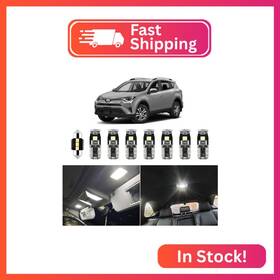 Ledxdftra06-h2409 Easy Eagle Led Interior Car Lights For Toyota-rav4-2016-2022 8 Piece Kit White