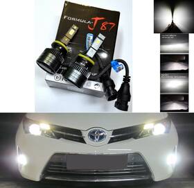 Formula-j87 731946684763 Led Kit G8 100w 881 6500k White Two Bulbs Head Light Replacement Snowmobile