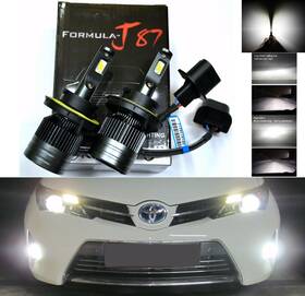 Formula-j87 731946686064 Led Kit G8 100w 9008 H13 6500k White Two Bulbs Head Light Replacement Upgrade Oe