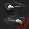 Ft-hg-g Rox Speed Fx Gen2 Black Green Flex-tec Handguards