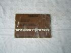 Gpx338g Gpx433g Manual Operator Snowmobile Owner Yamaha