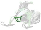 5639-851 Green Front Pearl Bumper Arctic Cat Sport
