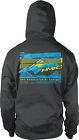 Hm2fzfrabxl Hmk Fracture Zip Hoodie Sweatshirt Xl Black