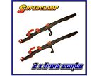 2-super Ii Snowmobile Trailer Clamp Front System Combo Superclamp Tie