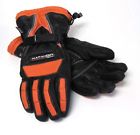 7413054 Katahdin Leather Glove Orange Gear Large Vertex - Black