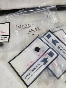 14020-3516 Kawasaki Snowmobile Invader Retainer Panel Vent 9 Nos