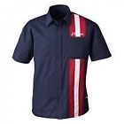 286402406 Large Eagle Blue Navy Shirt Polaris Oem Mens River Sz Garage