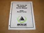 Ma-181 Arctic Cat Cougar Cheetah Touring Used Service Manual