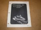 Ma-305 Arctic Cat Pantera Used Illustrated Parts Manual