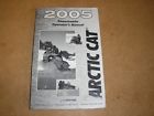 Ma-312 Arctic Cat Snowmobile Used Owners Operators Manual