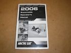 Ma-313 Arctic Cat Snowmobile Used Owners Operators Manual