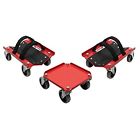Move System Steel Powdercoated Ice Sports Lift Snow Dolly Straps Snowmobile