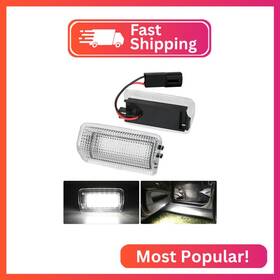 Dl-739w Nilight 2pcs Led Interior Door Panel Light Courtesy Warning Lights White Beam Pl