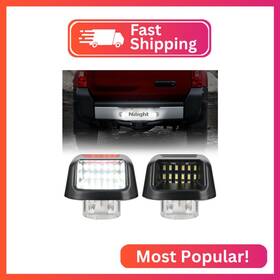 Lic-818 Nilight License Plate Lights Compatible With 2007 2008 2009 2010 2011 2012 2013