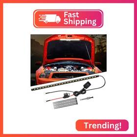 Tl-284w Nilight Under Hood Light Strip 21 Led Waterproof Underhood Work Lights With On/o