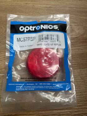 Mc-57rbp Optronics Mc57rbp Red 2-1/2 Inch Sealed Incandescent Round Side Marker