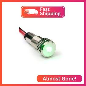 Oznium M1760 Plug-n-play Instrument Cluster Led Indicator Light Dash Bulbs. Aluminum Pilot Li