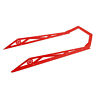 Pa02-po-rm-16-155-re Itek Powdercoat Series Rear Bumper Red Polaris Pro Rmk Assault