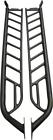 Pafrb225-pt-fbk Skinz Airframe Running Boards Black