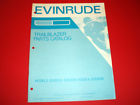 262303 Parts Catalog Blazer Trail Evinrude Snowmobile Manual Omc Nos