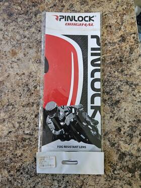 Pinlock 19-110 Fog Resistant Insert Lens Clear New In Package