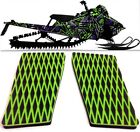 Pl-11-18-green-blk-14.5mm Sledtred Snowmobile Console Knee