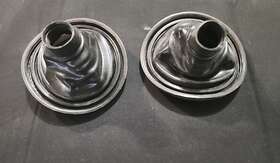 5412674 Polaris 2012 Widetrak Front Head Light Lamp Headlight Bulb Boot Cover