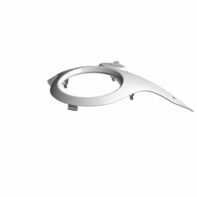 5452811-1727 Polaris Headlight Bezel Black Hills Silver With Metallic Graphics