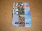 Rb-148 Polaris Indy Ultra Used Owners Maintenance Manual