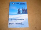 Rb-149 Polaris Edge With Track Used Owners Manual