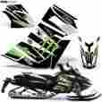 Rev-xr-mon Wd Rev Xr Decal Graphic Kit Ski Doo Skidoo Sled Parts Snowmobile Wrap Summit 13 Mo