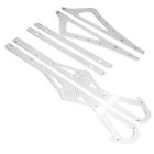Rr01-ac-12-ms-162-wh Itek Powdercoat Series Rail Stiffeners White Arctic Cat