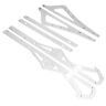 Rr01-ac-17-ms-162-wh Itek Powdercoat Series Rail Stiffeners White Arctic Cat