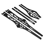 Rr01-po-16-rm-155-nr Itek Powdercoat Series Rail Stiffeners Black Polaris Rmk Assault More