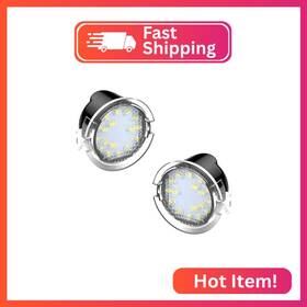 Ruxifey Fbarfmp24716r Side Mirror Puddle Light Led Lamp Compatible With Ford F150 Explorer Edg